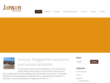 Tablet Screenshot of jansenvastgoed.nl